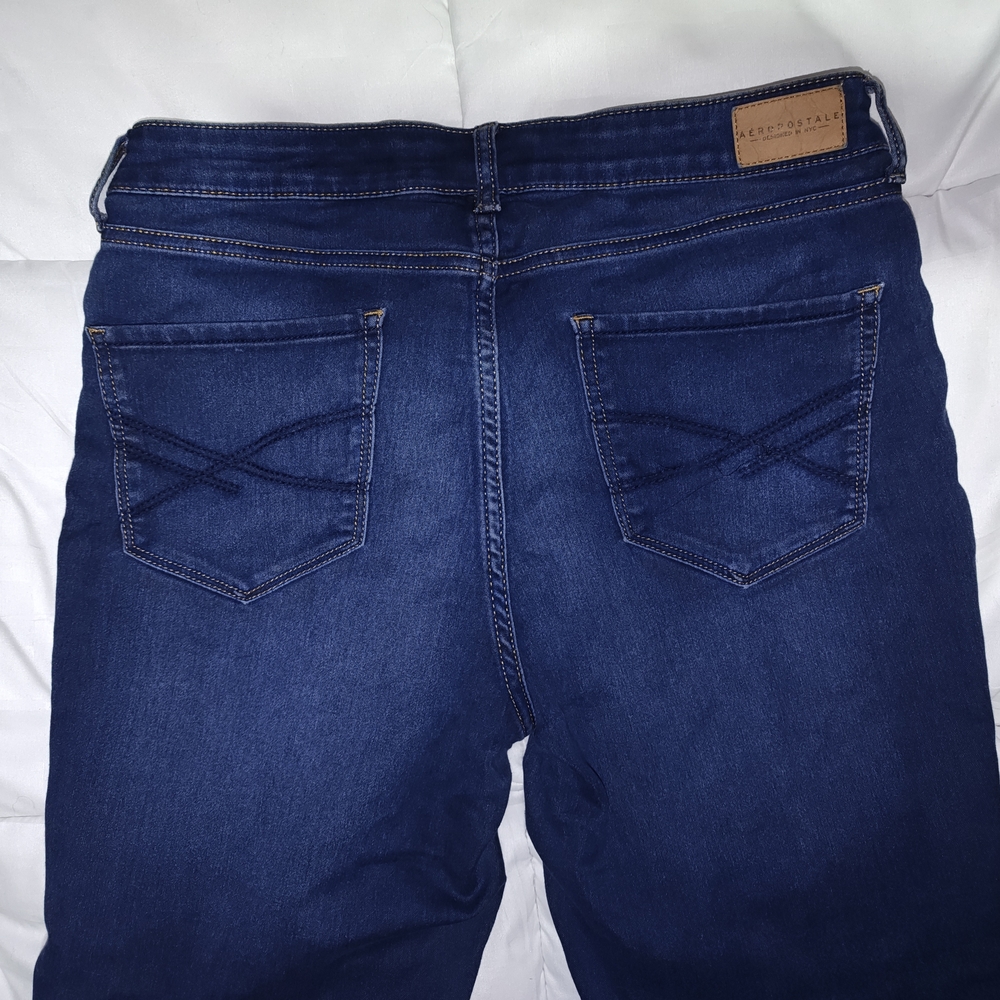 Aeropostale Dark Blue Skinny Jeans